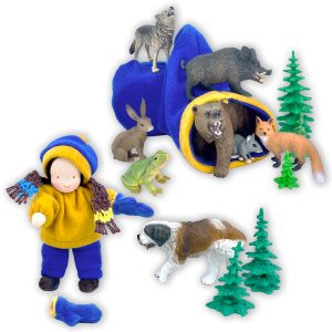 De syv dyrene i votten fantasipose