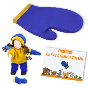 Dukkesett til «Syv dyr i votten»